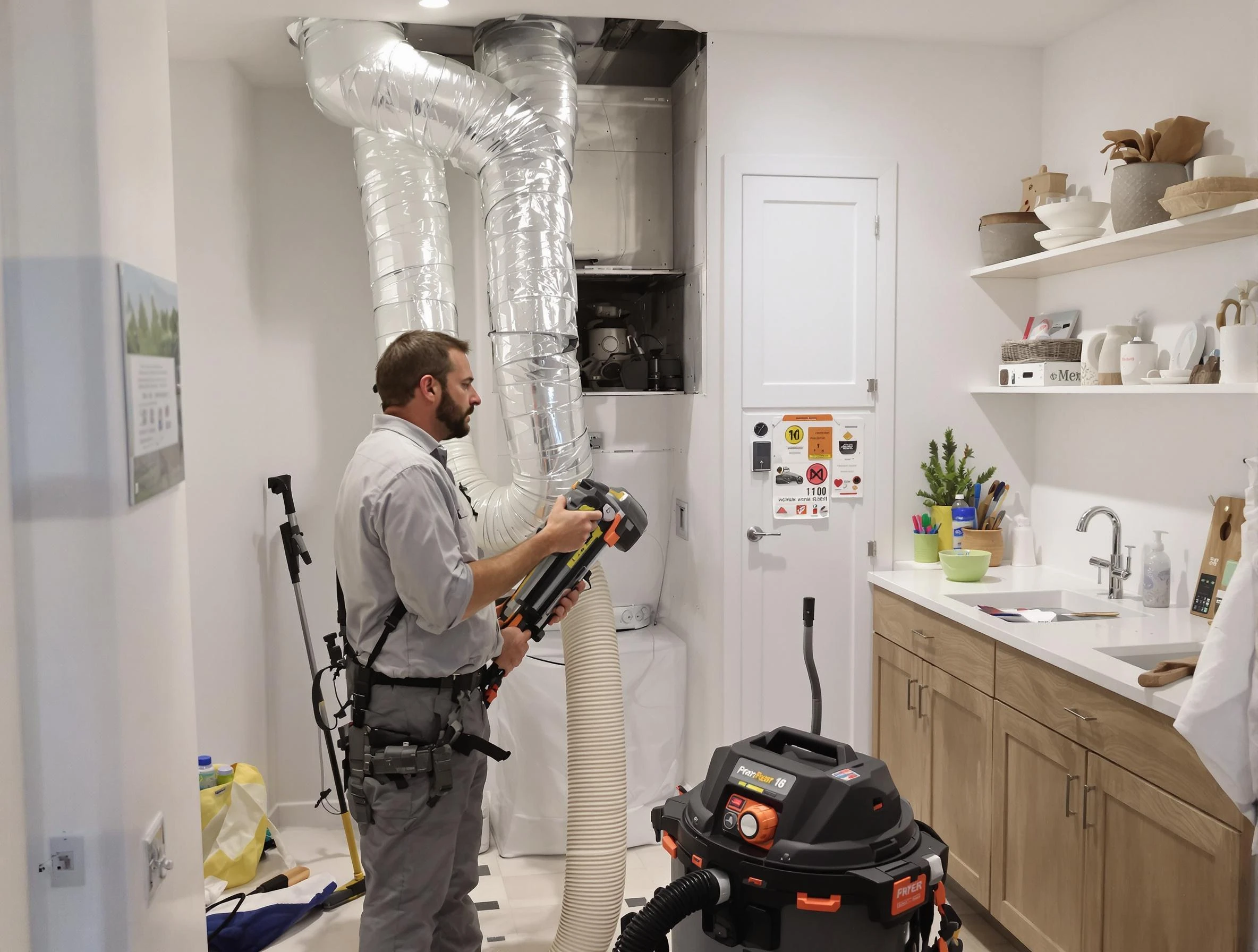 Clogged Dryer Vent Cleaning in Wellsville