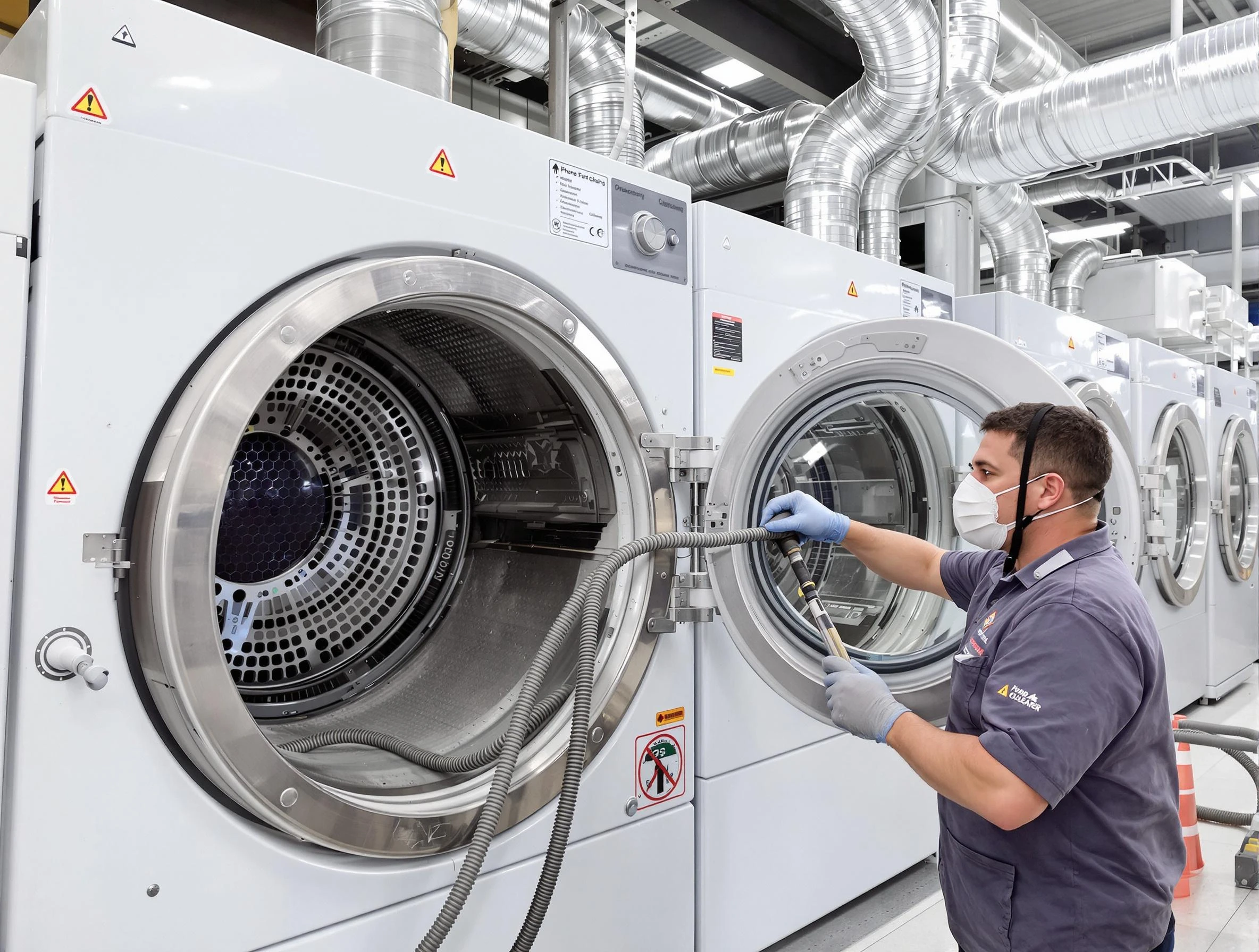 Industrial-grade dryer vent cleaning by Wellsville Dryer Vent Cleaning in Wellsville